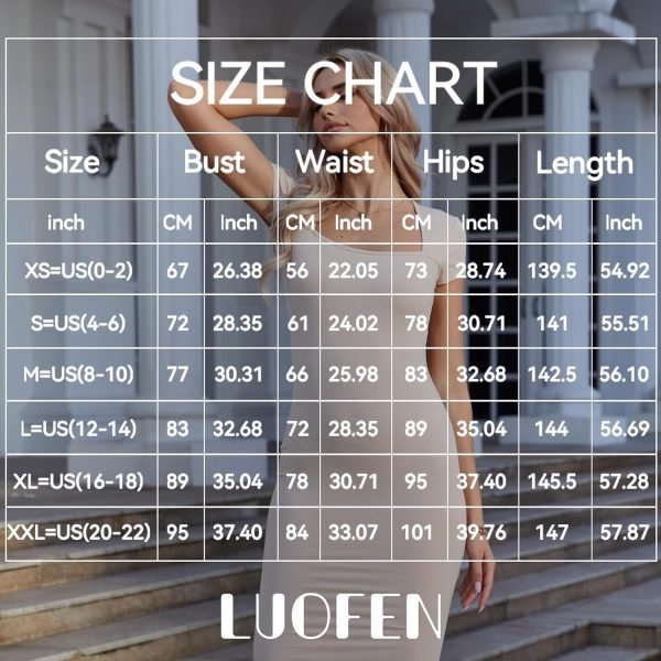Women's Summer Casual Bodycon Maxi Dress Square Neck Short Sleeve Ribbed Dresses Cocktail Long Dress
